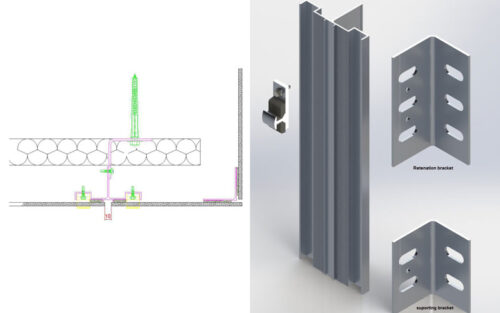 كرتين وال نما سرامیکی