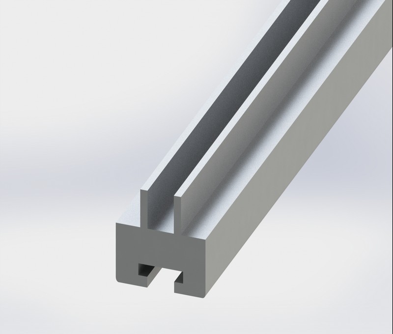 پروفیل نصب برس پروفیل نصب برس