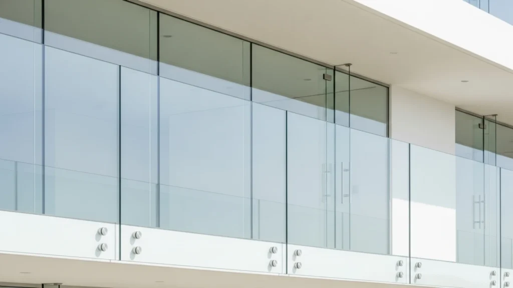 نرده شیشه_ای