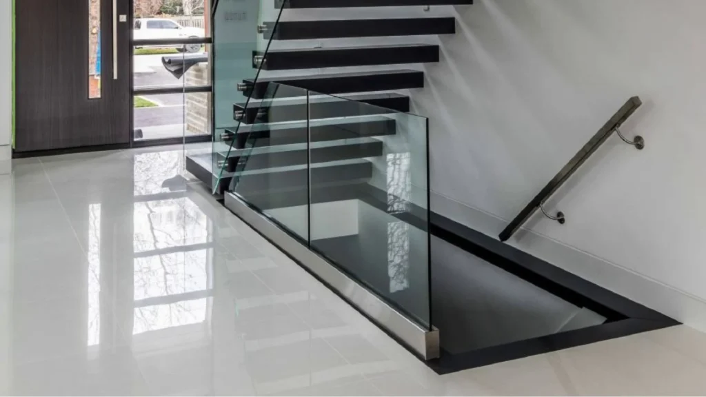 نرده شیشه ای اکسپوز