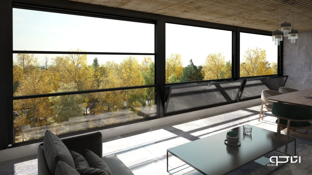 بهترین کاربردهای پنجره گیوتینی