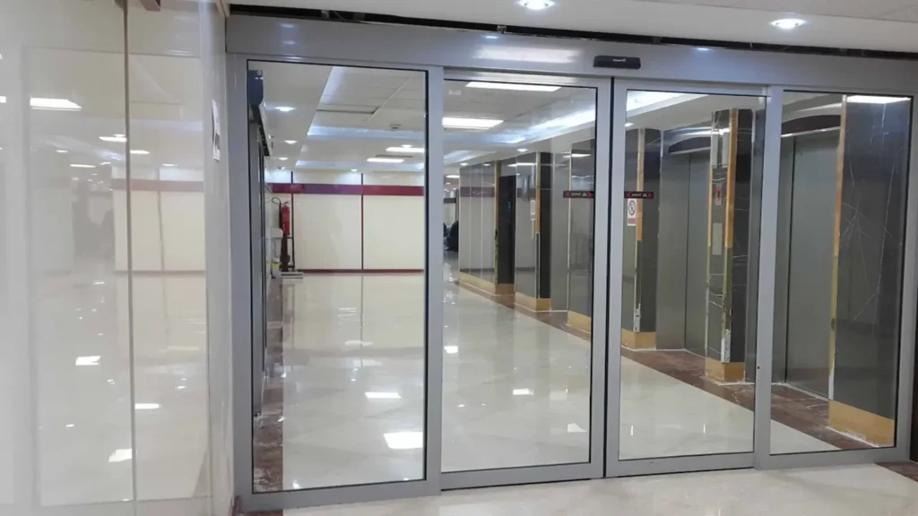 عیب یابی درب اتوماتیک شیشه ای