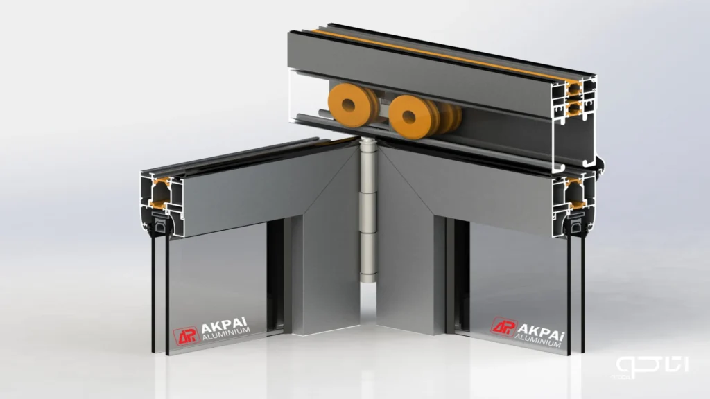 درب آکاردئونی آکپا