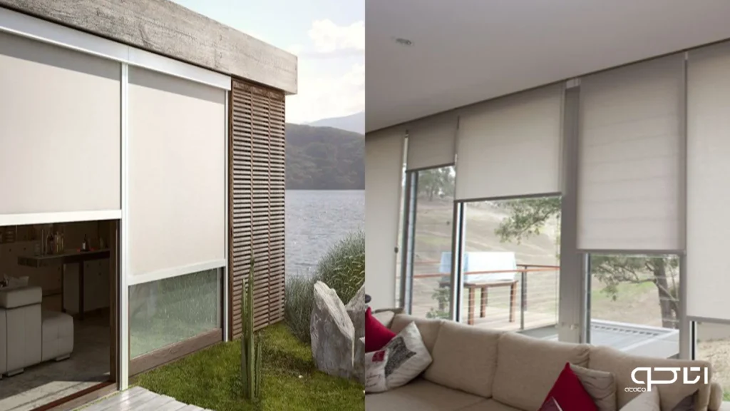 دوام شید رول و زیپ اسکرین