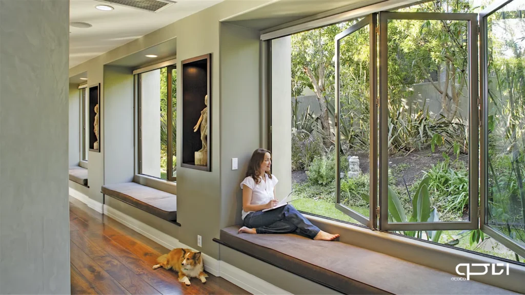 قیمت پنجره آکاردئونی