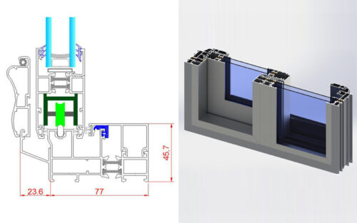 مونو ريل كشويي Ts77
