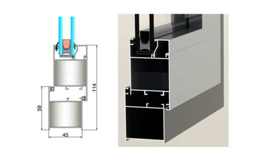 درب آلدوکس سنگین طرح ایران AH-45H