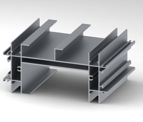 پروفیل پاخور داکت دار سیستم پارتیشن