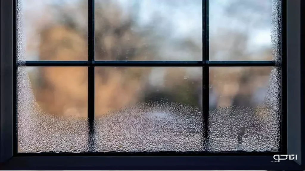 علت تعریق شیشه پنجره دوجداره