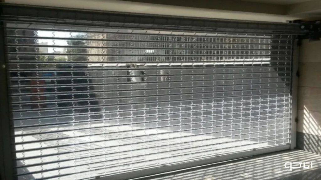 تیغه کرکره برقی برای فروشگاه
