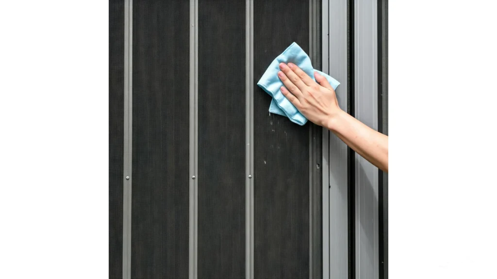 عوارض عدم شستشوی توری پلیسه