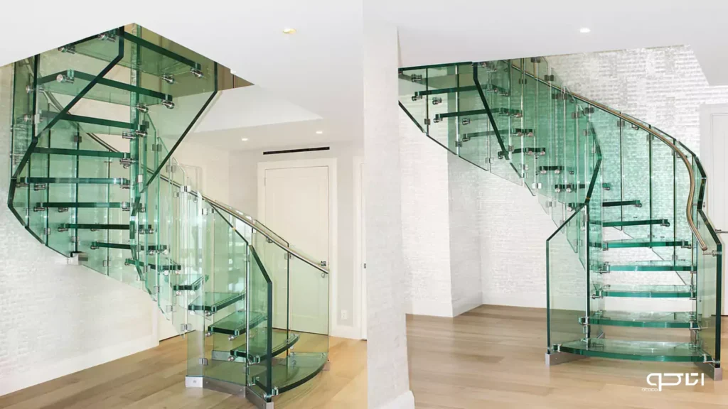 یراق نرده شیشه ای