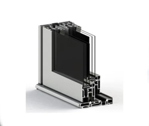 درب کشویی دفنی - ترمال بریک کشویی TS168