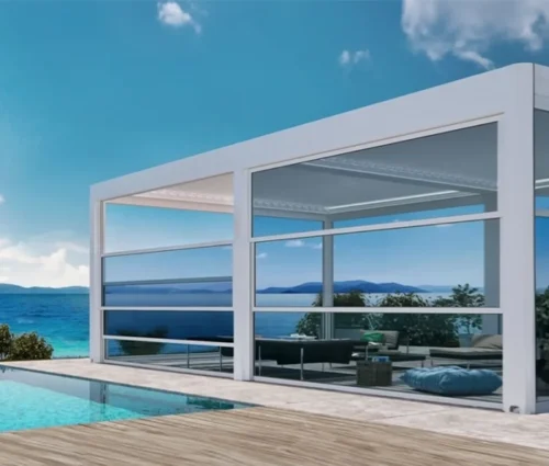 پنجره گیوتینی برقی